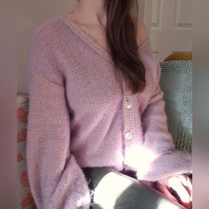 Pieces Soft Lavender Women's Sweater
